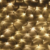 10 Meter LED Lichternetz Weihnachtsbeleuchtung – Extra Warmweiß (800 LEDs, 24V, 72W, IP44) – Für Innen- und Außenbeleuchtung, BASIC Serie