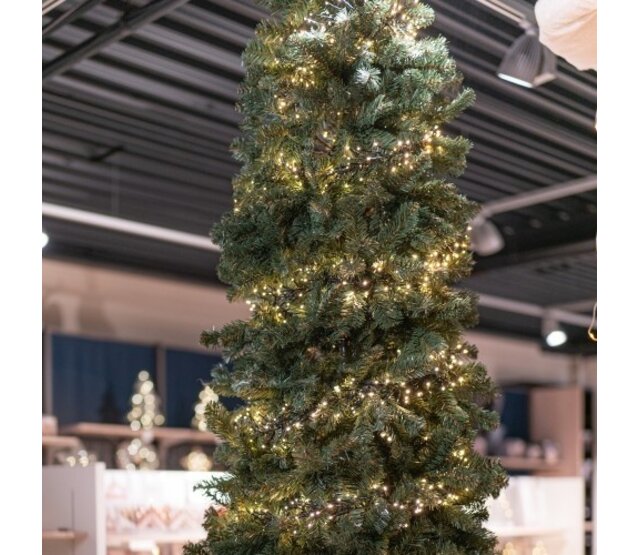 24 Meter LED Cluster Lichterkette Extra Warmweiß (800 LEDs) – BASIC, 2400 cm LED Streifen, 220-240V, IP44, für Innen- und Außendekoration, energiesparende Weihnachtsbeleuchtung 24 Meter LED Cluster Lichterkette Extra Warmweiß (800 LEDs) – BASIC, 2400 cm LED Streifen, 220-240V, IP44, für Innen- und Außendekoration, energiesparende Weihnachtsbeleuchtung