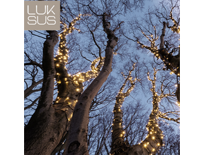 Baumbeleuchtung Warmweiß 50m IP65 500 LEDs – Profi Qualität – LUKSUS
