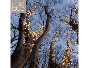 80m Baumbeleuchtung Warmweiß mit 800 LEDs, IP65 wasserdicht – PRO – LUKSUS