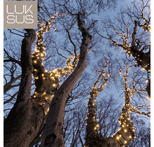 130 m LED Baumbeleuchtung Warmweiß mit 1300 LEDs, IP67, PRO LUKSUS, 24V, 9,6W/m, hochwertige Weihnachtsbeleuchtung für Außenbereich