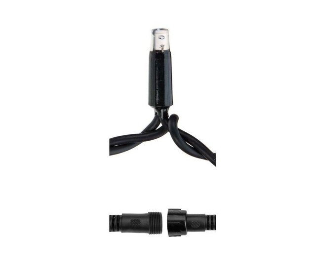 190m LED Streifen Warmweiß mit 1900 LEDs, IP67 wasserdicht, 24V, PRO-LUXUS für Innen- und Außenbereiche, dimmbar, 14,4W/m, hochwertige Baumbeleuchtung