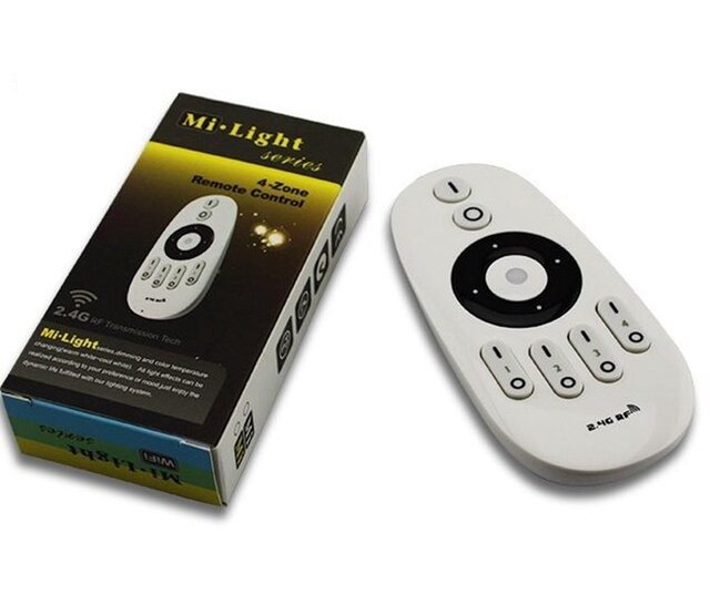 COB-LED-Streifen-Set 5 m, 3000 K, mit Netzteil und Fernbedienung