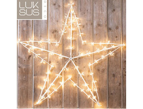 Weihnachtsstern 120 cm mit 400 warmweißen LEDs – Größe M