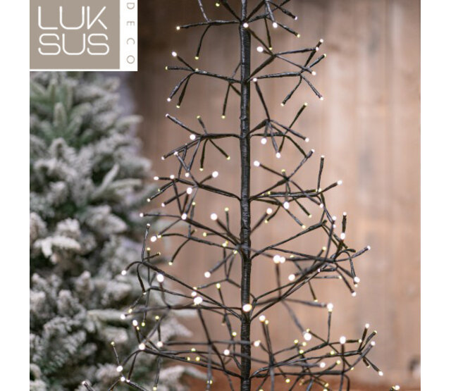 LED-Weihnachtsbaumfigur 280 warmweiße LEDs, 150 cm hoch, energieeffizient, wetterfest, mit LED-Streifen, für Innen- und Außendekoration, ideal für festliche Beleuchtung LED-Weihnachtsbaumfigur 280 warmweiße LEDs, 150 cm hoch, energieeffizient, wetterfest, mit LED-Streifen, für Innen- und Außendekoration, ideal für festliche Beleuchtung