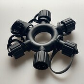 Trennstück / Verbinder für PRO-Serie IP44 LED-Weihnachtsbeleuchtung – Luksus, 10 mm Breite, 24 V DC, wasserdicht, für LED-Streifen, Steckverbindung, 2-polig, 0,5 m² Beleuchtungsfläche Trennstück / Verbinder für PRO-Serie IP44 LED-Weihnachtsbeleuchtung – Luksus, 10 mm Breite, 24 V DC, wasserdicht, für LED-Streifen, Steckverbindung, 2-polig, 0,5 m² Beleuchtungsfläche