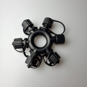 Trennstück / Verbinder für PRO-Serie IP44 LED-Weihnachtsbeleuchtung – Luksus, 10 mm Breite, 24 V DC, wasserdicht, für LED-Streifen, Steckverbindung, 2-polig, 0,5 m² Beleuchtungsfläche Trennstück / Verbinder für PRO-Serie IP44 LED-Weihnachtsbeleuchtung – Luksus, 10 mm Breite, 24 V DC, wasserdicht, für LED-Streifen, Steckverbindung, 2-polig, 0,5 m² Beleuchtungsfläche