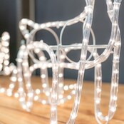 Arrenslee mit Rentier 2-teiliges Set 140 cm für draußen – 504 LED-Streifen, wetterfest, inkl. Netzteil – Weihnachtsdeko für Garten & Terrasse, energieeffizient, frostsicher Arrenslee mit Rentier 2-teiliges Set 140 cm für draußen – 504 LED-Streifen, wetterfest, inkl. Netzteil – Weihnachtsdeko für Garten & Terrasse, energieeffizient, frostsicher