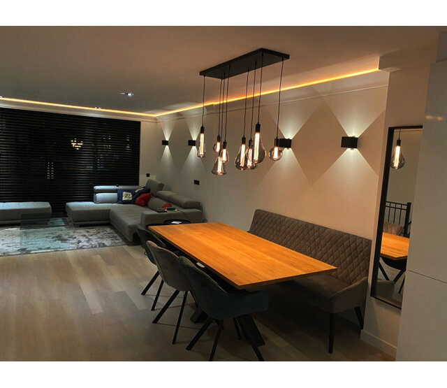 PRO LED Streifen 24V extrem warmweiß 2400K, 12W, 1765LM/m, CRI90, IP20, 5m – Hochwertige Beleuchtung für gemütliche Atmosphäre PRO LED Streifen 24V extrem warmweiß 2400K, 12W, 1765LM/m, CRI90, IP20, 5m – Hochwertige Beleuchtung für gemütliche Atmosphäre