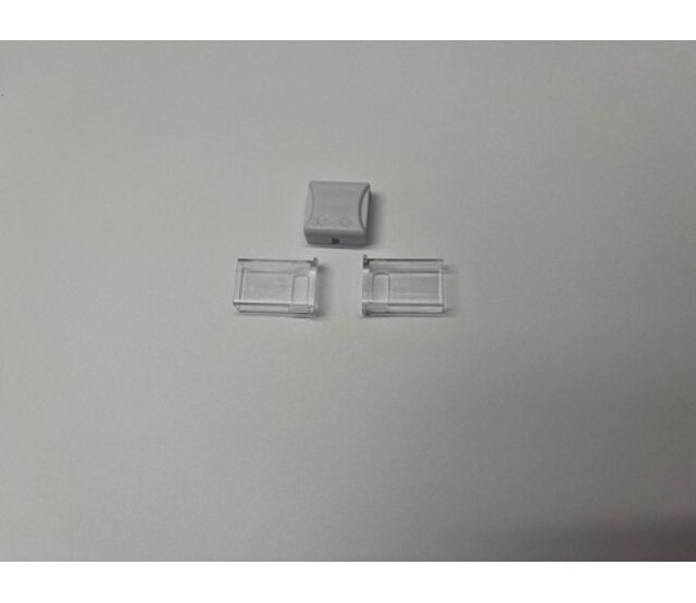 IP68 COB LED Streifen Stecker gerade - lötfrei - Klick-Steckverbinder - 8mm COB LED Band - wasserdicht - für 8mm COB LED Streifen - einfache Montage - zuverlässige Verbindung