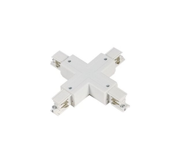 3-Phasen-Schienenverteiler X-Stück in Weiß, Artikelnummer 62000042W – Hochwertige Elektroinstallation für Industrie und Gewerbe, kompatibel mit DIN-Normen, robuste Bauweise, einfache Montage 3-Phasen-Schienenverteiler X-Stück in Weiß, Artikelnummer 62000042W – Hochwertige Elektroinstallation für Industrie und Gewerbe, kompatibel mit DIN-Normen, robuste Bauweise, einfache Montage