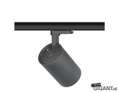 3-Phasen LED-Trackspot Alicante Food, schwarz, Railspot, 230V, 36W, 3000K, IP44, 50Hz, 120° Lichtwinkel, dimmbar, für professionelle Küchenbeleuchtung