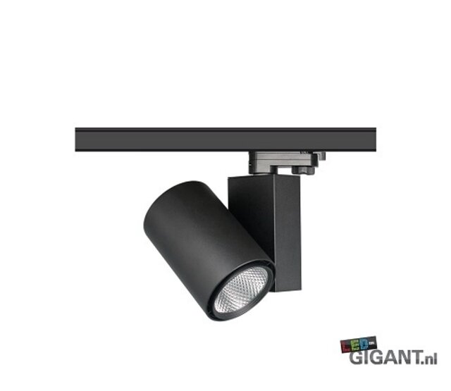 3-Phasen LED-Trackspot Cadiz, schwarz, Railspot – 36W, 3000K, 24° Lichtwinkel, dimmbar, IP44, für professionelle Beleuchtungslösungen in Innenräumen 3-Phasen LED-Trackspot Cadiz, schwarz, Railspot – 36W, 3000K, 24° Lichtwinkel, dimmbar, IP44, für professionelle Beleuchtungslösungen in Innenräumen