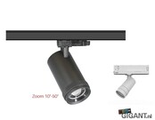 3-Phasen Trackspot Vigo Triac, schwarz, Railspot – LED-Trackstrahler mit TRIAC-Dimmfunktion, 230V, für professionelle Beleuchtung, inkl. Schienensystem, ideal für Innenräume, präzise Lichtsteuerung