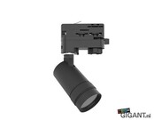 3-Phasen Trackspot Vigo Triac, schwarz, Railspot – LED-Trackstrahler mit TRIAC-Dimmfunktion, 230V, für professionelle Beleuchtung, inkl. Schienensystem, ideal für Innenräume, präzise Lichtsteuerung