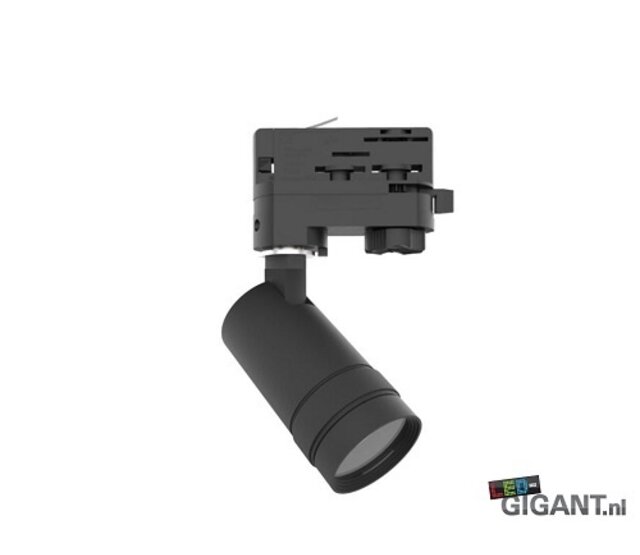 3-Phasen LED-Trackspot Vigo, schwarz, 230V, 36W, 3000K, Railspot, dimmbar, 36° Lichtwinkel, IP20, für professionelle Beleuchtung in Innenräumen 3-Phasen LED-Trackspot Vigo, schwarz, 230V, 36W, 3000K, Railspot, dimmbar, 36° Lichtwinkel, IP20, für professionelle Beleuchtung in Innenräumen