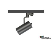 3-Phasen LED-Trackspot Madrid, schwarz, Railspot – 230V, dimmbar, 36W, 3000K, 2700lm, IP20, für professionelle Beleuchtung in Innenräumen, kompatibel mit Schienensystemen