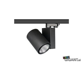 3-Phasen LED Schienenstrahler Cadiz Triac, schwarz, Schienenleuchte