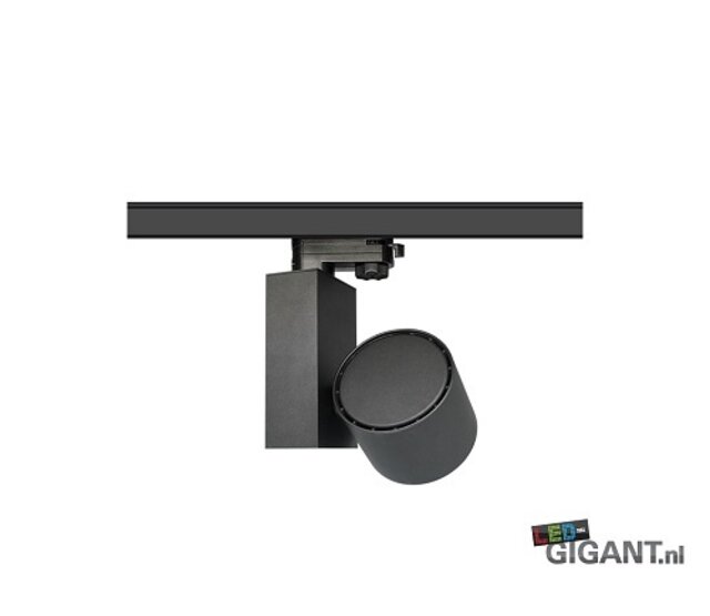 3-Phasen Trackspot Cadiz Triac, schwarz, Railspot, 230V, dimmbar, für LED-Streifen, präzise Lichtsteuerung, 36W, 50Hz, IP20, ideal für professionelle Beleuchtungslösungen in Innenräumen 3-Phasen Trackspot Cadiz Triac, schwarz, Railspot, 230V, dimmbar, für LED-Streifen, präzise Lichtsteuerung, 36W, 50Hz, IP20, ideal für professionelle Beleuchtungslösungen in Innenräumen