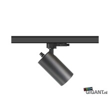 3-Phasen LED-Trackspot Burgos, schwarz, 230V, 36W, 3000K, 2700lm, Railspot, dimmbar, 36° Strahlwinkel, IP20, für professionelle Beleuchtungslösungen