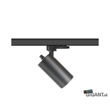 3-Phasen LED Schienenstrahler Burgos, schwarz, Schienenspot