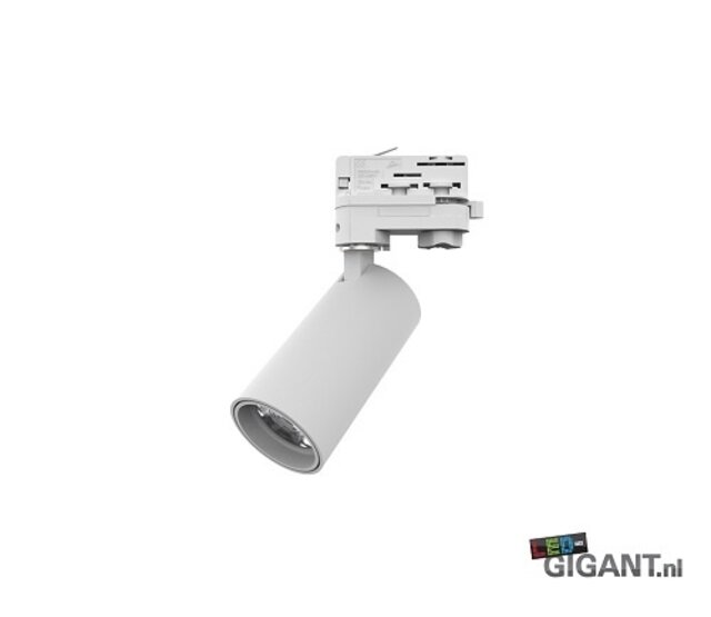 3-Phasen LED-Trackspot Burgos, schwarz, 230V, 36W, 3000K, 2700lm, Railspot, dimmbar, 36° Strahlwinkel, IP20, für professionelle Beleuchtungslösungen 3-Phasen LED-Trackspot Burgos, schwarz, 230V, 36W, 3000K, 2700lm, Railspot, dimmbar, 36° Strahlwinkel, IP20, für professionelle Beleuchtungslösungen