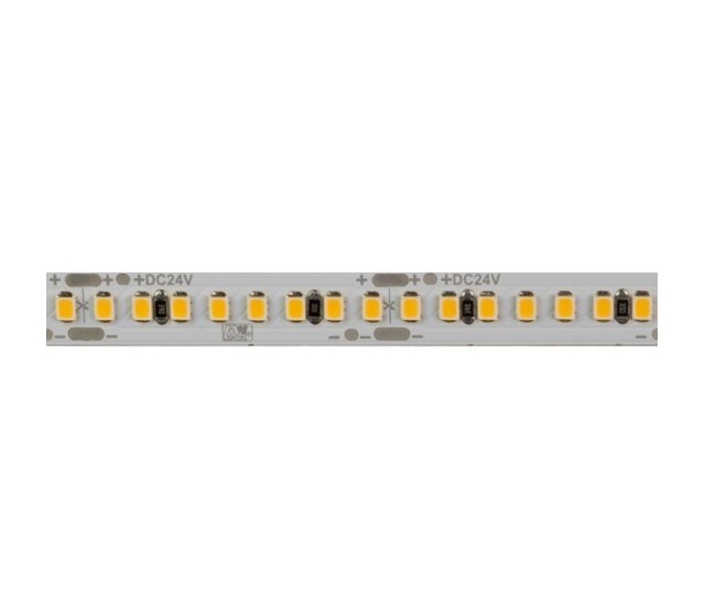 PRO LED Streifen 24V extrem warmweiß 2400K, 18W, 2360LM, 192LED/m, CRI90, IP20, 3m – Hochwertige Beleuchtung für Wohn- und Gewerberäume