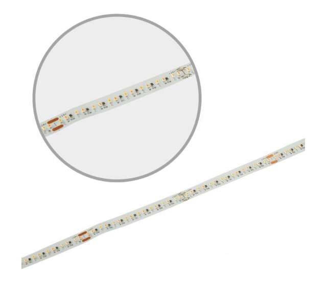 Pro LED Streifen Dim to Warm 1800-3000K – 24 V, 16 W/m, 1488 lm/m, CRI >90, 224 LED/m, 10 mm, IP20, 5 m Rolle