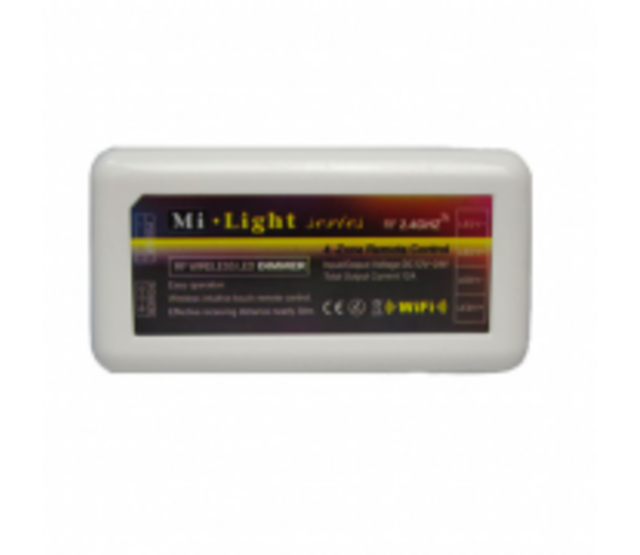 Komplettes LED Streifen Set drahtlos dimmbar, warmweiß 3000K, 12W, 1020LM, 60LED/m, 24V – 12,5m | Perfekt für Wohnraumbeleuchtung & Akzentuierung