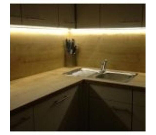 Komplettes LED Streifen Set drahtlos dimmbar, warmweiß 3000K, 12W, 1020LM, 60LED/m, 24V – 12,5m | Perfekt für Wohnraumbeleuchtung & Akzentuierung