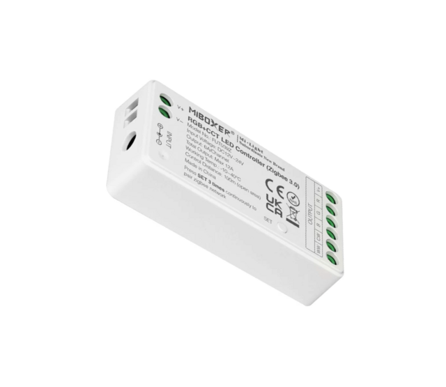 Smarthome Zigbee RGBCCT LED Streifen Set 2240LM, 96 LEDs/m, 24V DC, 10 Meter – Vollständige RGB+CCT Beleuchtung mit App-Steuerung für intelligentes Wohnen Smarthome Zigbee RGBCCT LED Streifen Set 2240LM, 96 LEDs/m, 24V DC, 10 Meter – Vollständige RGB+CCT Beleuchtung mit App-Steuerung für intelligentes Wohnen