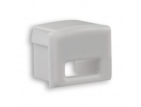 Endkappe für LED Profil SLIM04ALU/SLIM04WEISS mit Kabeldurchführung