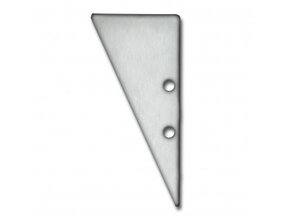 Endkappe für LED Wandprofil W13ALU – Aluminium Abschluss für LED Streifen