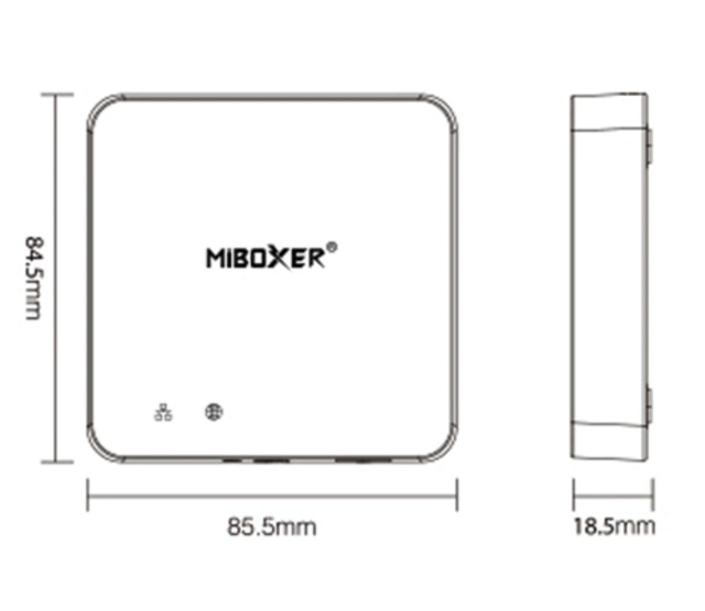Zigbee 3.0 Gateway kabelgebunden – Smarthome LED Streifen Steuerung mit 255 Geräten, dimmbar, RGB & Weiß, kompatibel mit Alexa, Google Home & Apple HomeKit Zigbee 3.0 Gateway kabelgebunden – Smarthome LED Streifen Steuerung mit 255 Geräten, dimmbar, RGB & Weiß, kompatibel mit Alexa, Google Home & Apple HomeKit