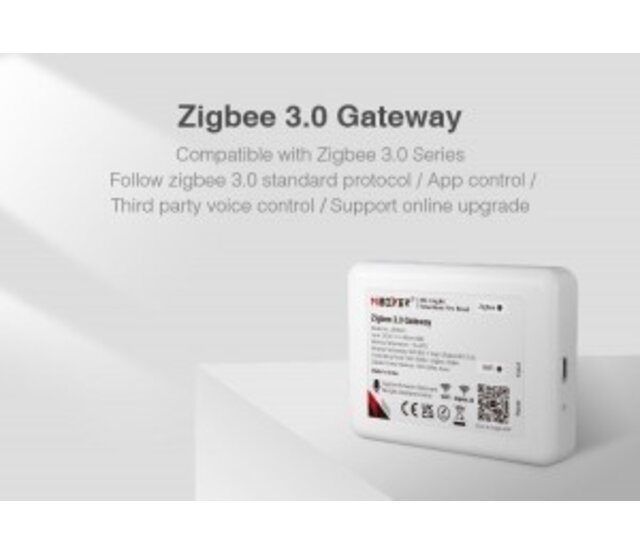 Zigbee 3.0 LED-Controller FUT035Z für LED-Streifen + Drahtlose Gateway ZB-Box3 – Smart Home Steuerung, dimmbar, kompatibel mit Alexa, Google Home & Apple HomeKit, 24V DC, max. 144W, RGB & Weiß Zigbee 3.0 LED-Controller FUT035Z für LED-Streifen + Drahtlose Gateway ZB-Box3 – Smart Home Steuerung, dimmbar, kompatibel mit Alexa, Google Home & Apple HomeKit, 24V DC, max. 144W, RGB & Weiß