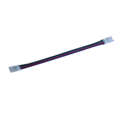 RGB COB LED Streifen Steckverbinder - Kabel zu Streifen - Beidseitig - Lötenfrei - IP20 - 12V/24V - Einfache Montage - Für flexible LED-Beleuchtung RGB COB LED Streifen Steckverbinder - Kabel zu Streifen - Beidseitig - Lötenfrei - IP20 - 12V/24V - Einfache Montage - Für flexible LED-Beleuchtung