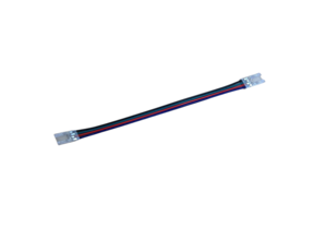 RGB COB LED Streifen Verbinder – Kabel zu Streifen – beidseitig – lötfrei – IP20