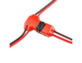 3-Wege T-Verbinder für LED-Streifen – T-Splitter, Kabelquerschnitt: 18-24AWG