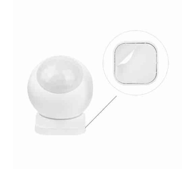 Drahtloser Zigbee 3.0 PIR-Bewegungssensor - Miboxer PIR1-ZB mit 120° Erfassungswinkel, 12 m Reichweite, 5-30 V DC, IP20, für Smart Home & Gebäudeautomatisierung