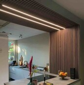 LED-Profil für Akustikpaneele 20 mm, 2 m