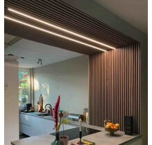 LED-Profil für Akustikpaneele 20 mm, 2 m