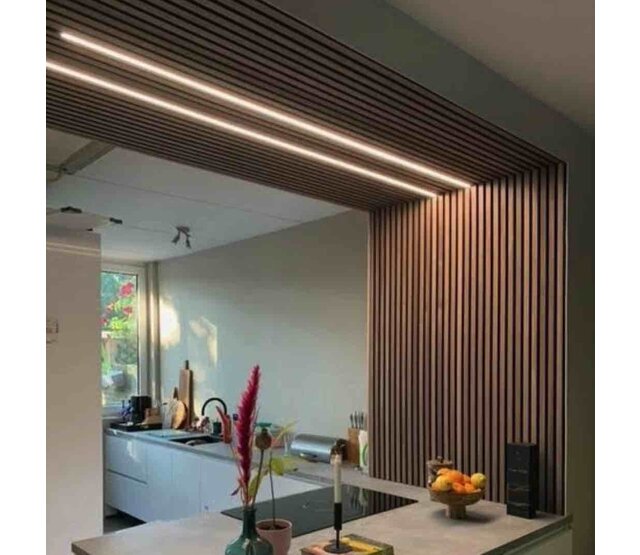 LED-Aluminiumprofil für Akustikpaneele: Präzise Integration von LED-Streifen, 20 mm Breite, 2000 mm Länge, IP20 Schutzklasse, optimale Lichtverteilung für moderne Raumakustik LED-Aluminiumprofil für Akustikpaneele: Präzise Integration von LED-Streifen, 20 mm Breite, 2000 mm Länge, IP20 Schutzklasse, optimale Lichtverteilung für moderne Raumakustik