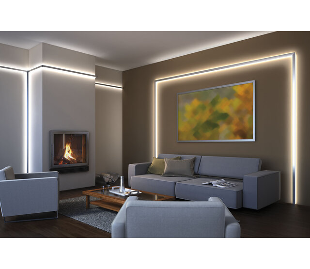 COB 5mm LED Streifen 24V, Naturweiß 4000K, 5W, 850LM, 384 LEDs/m, IP20, 5 Meter – Energieeffiziente Beleuchtung für Innenräume COB 5mm LED Streifen 24V, Naturweiß 4000K, 5W, 850LM, 384 LEDs/m, IP20, 5 Meter – Energieeffiziente Beleuchtung für Innenräume