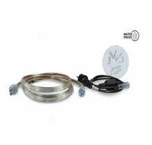 Wasserdichte LED Streifen 2m, 4000K Naturweiß, 230V 12W, mit 1,5m Anschlusskabel – STARTSET PRO – IP65, koppelbar, für Innen- und Außenbeleuchtung