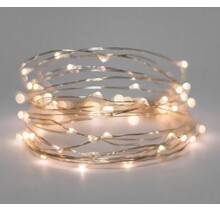 Lichtregen - LED Lichtervorhang 10 x 3 m, 300 warmweiße LEDs, Silberdraht, IP44, Innen- & Außenbereich, Blitzfunktion, wetterfest