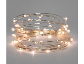 LED-Lichtervorhang 10x300 cm mit Flash-Funktion – 300 LEDs – Warmweiß – IP44