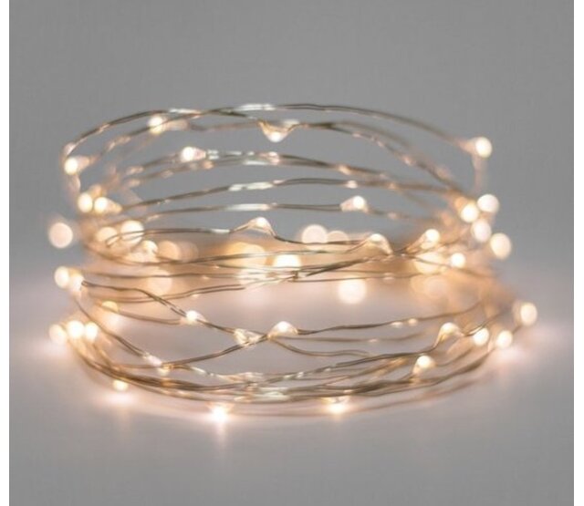 Lichtregen - LED Lichtervorhang 10 x 3 m, 300 warmweiße LEDs, Silberdraht, IP44, Innen- & Außenbereich, Blitzfunktion, wetterfest