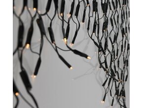 Luksus LED Lichternetz mit Flash-Funktion – 296 LEDs – 300x60cm – Warmweiß – IP44 Innen & Außen