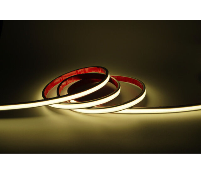 Wasserdichter COB LED Streifen warmweiß 12V 9W 1020LM 480LED/m IP68 3000K 5m – Hochwertige Beleuchtung für Innen- und Außenbereich Wasserdichter COB LED Streifen warmweiß 12V 9W 1020LM 480LED/m IP68 3000K 5m – Hochwertige Beleuchtung für Innen- und Außenbereich