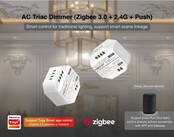 Drahtloser ZIGBEE LED-Dimmer für TRIAC-LED-Dimmer – Miboxer TR1-C1ZE – Steuerung von LED-Streifen & Leuchten, 230V, 150W max, kompatibel mit Smart-Home-Systemen, einfach zu installieren